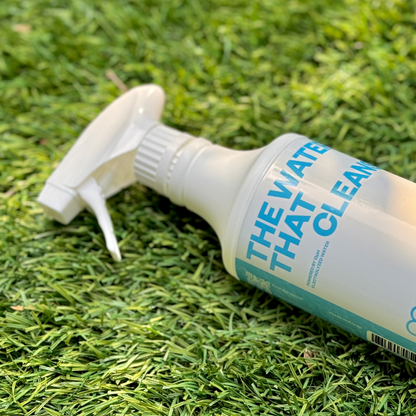 THE WATER THAT CLEANS